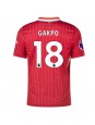 Liverpool Cody Gakpo #18 Domácí Dres 2024-25 Krátký Rukáv